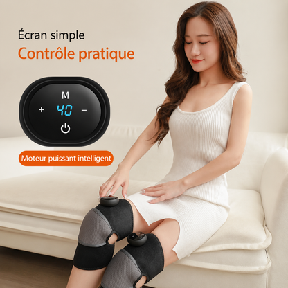 Masseur électrique chauffant pour genoux