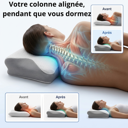 Oreiller Cervical Ergonomique Papillon